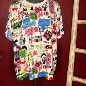 Cartoon Graphic Tee